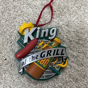 Hallmark King of the Grill Ornament